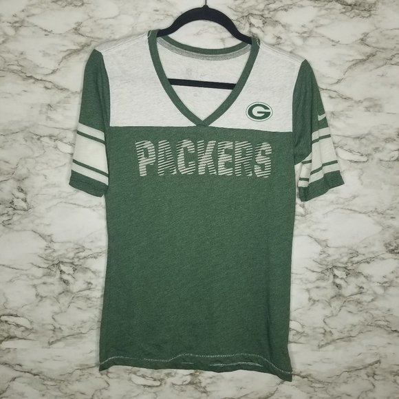 Green Bay Packers Nike Graphic Tee Womens M Medium - Picture 1 of 4